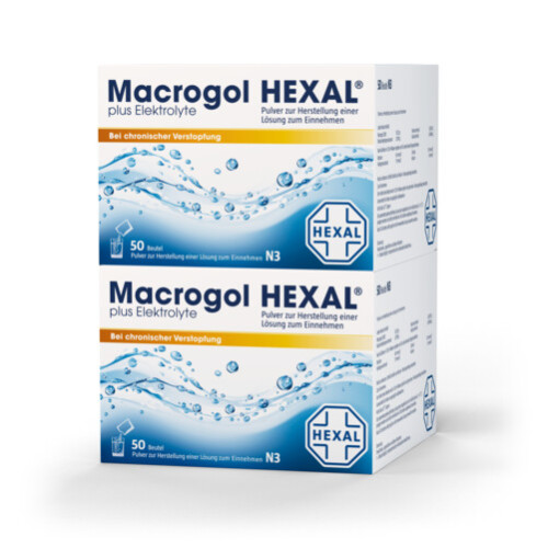 Macrogol Hexal plus Elektrolyte, 100 Stk., HEXAL AG