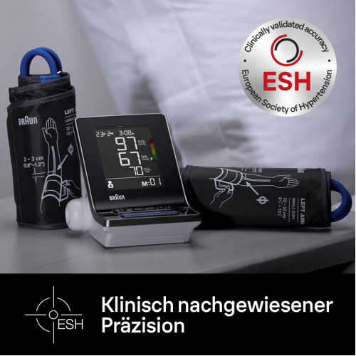 BRAUN ExactFit 3 Oberarm-Blutdruckmessgerät, 1 Stk., Kaz Europe Sa
