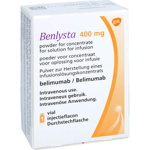 Benlysta 400mg Pulver z.Herst.e.Infusionslsg.Konz., 1 ST, GlaxoSmithKline GmbH & Co. KG