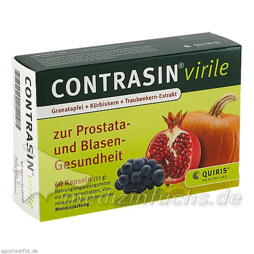 CONTRASIN virile Kapseln, 60 Stk., Quiris Healthcare GmbH & Co. KG