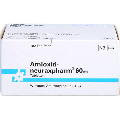 Amioxid-neuraxpharm 60 mg, 100 ST, neuraxpharm Arzneimittel GmbH