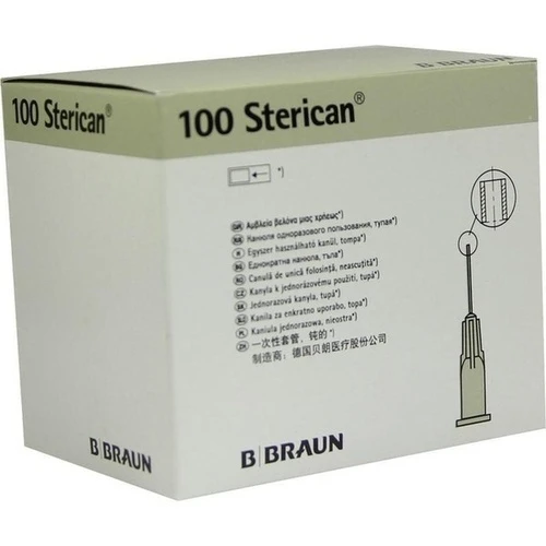 Sterican Stumpf 27G Kanülen 25mmx0.40mm, 100 ST, B. Braun Melsungen AG