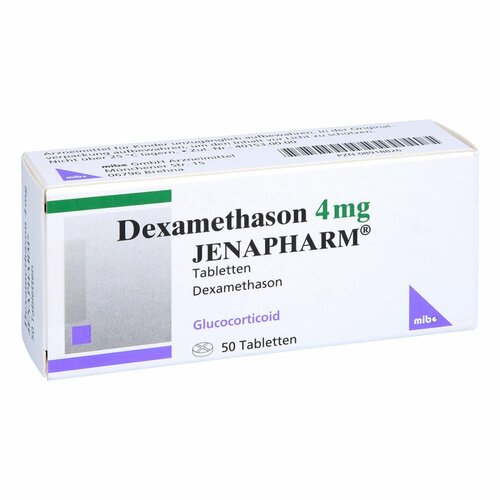 Dexamethason 4mg JENAPHARM, 50 Stk., Mibe GmbH Arzneimittel
