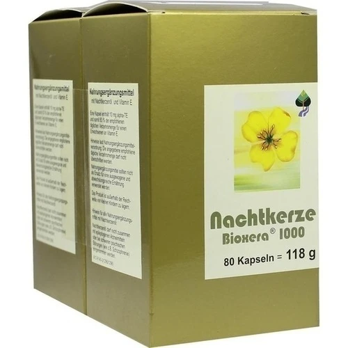 Nachtkerze Bioxera 1000, 160 ST, Fbk-Pharma GmbH