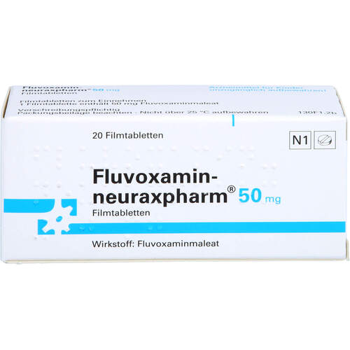 Fluvoxamin-neuraxpharm 50mg, 20 Stk., neuraxpharm Arzneimittel GmbH