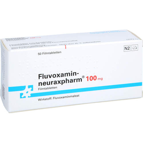 Fluvoxamin-neuraxpharm 100 mg, 50 Stk., neuraxpharm Arzneimittel GmbH