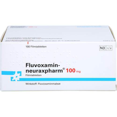 Fluvoxamin-neuraxpharm 100 mg, 100 ST, neuraxpharm Arzneimittel GmbH