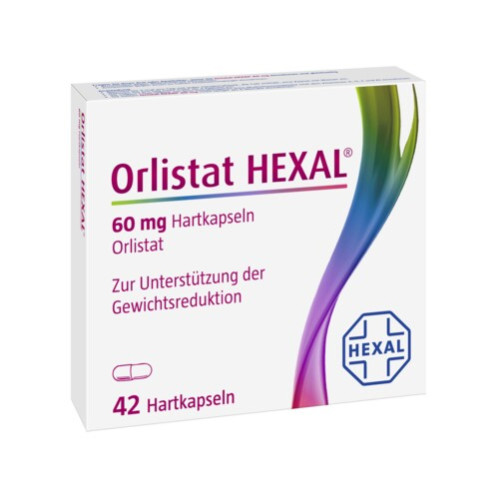 Orlistat HEXAL 60mg Hartkapseln, 42 Stk., HEXAL AG