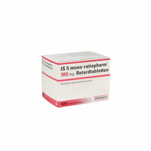 IS 5 mono-ratiopharm 100 mg Retardtabletten, 100 Stk., ratiopharm GmbH