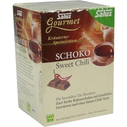 SCHOKO SWEET Chili Tee Salus Filterbeutel, 15 Stk., SALUS Pharma GmbH
