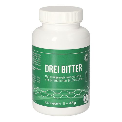 Drei Bitter Hecht Kapseln, 120 Stk., Hecht-Pharma GmbH