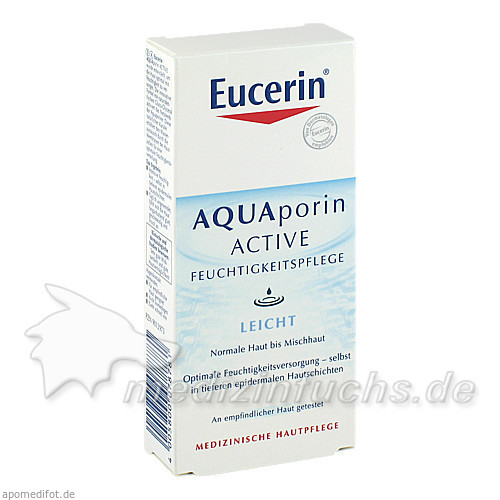EUCERIN AQUAporin Active Creme leicht, 40 ml, Beiersdorf AG Eucerin