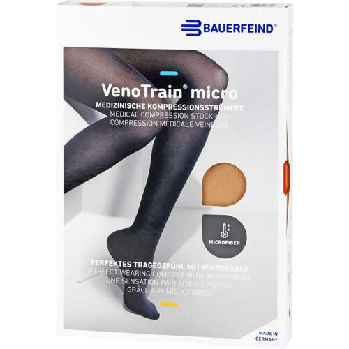 VenoTrain micro AGNgw 1 oFS Mns creme, 2 Stk., Bauerfeind AG Gesch&auml;ftsbereich Phlebologie