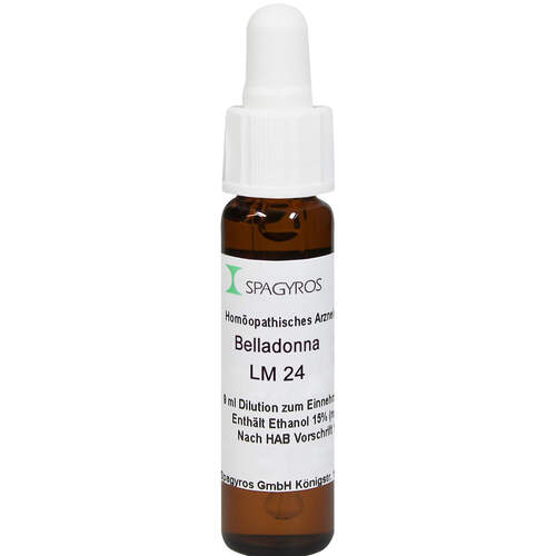BELLADONNA LM 24 Dilution, 9 ml, Spagyros GmbH