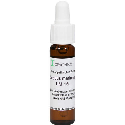 CARDUUS MARIANUS LM 15 Dilution, 9 ml, Spagyros GmbH
