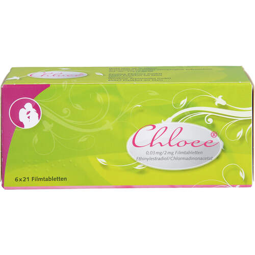 Chloee 0.03mg/2mg Filmtabletten, 6x21 Stk., Zentiva Pharma GmbH