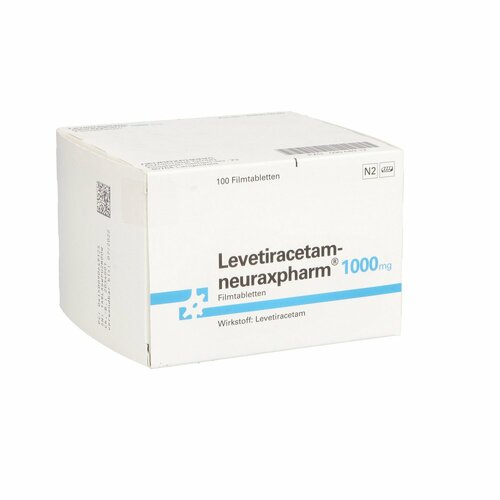 Levetiracetam-neuraxpharm 1000 mg, 100 ST, neuraxpharm Arzneimittel GmbH