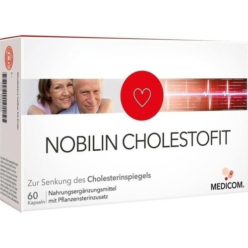 NOBILIN Cholestofit Kapseln, 60 Stk., Medicom Pharma GmbH