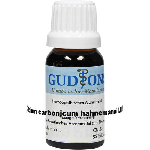 CALCIUM CARBONICUM HAHNEMANNI LM18, 15 ml, Gudjons GmbH