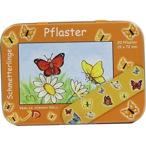 KINDERPFLASTER Schmetterling Dose, 20 Stk., Axisis GmbH