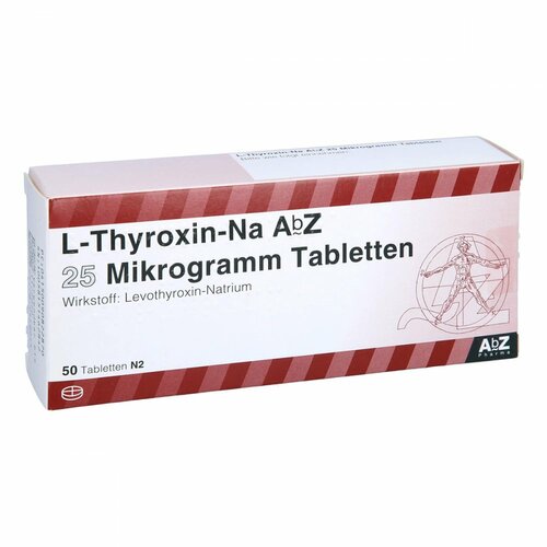 L-Thyroxin-Na AbZ 25 ug Tabletten, 50 Stk., Abz Pharma GmbH