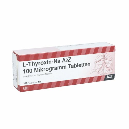 L-Thyroxin-Na AbZ 100 ug Tabletten, 100 Stk., Abz Pharma GmbH