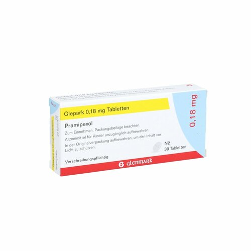 Glepark 0.18mg Tabletten, 30 ST, Glenmark Arzneimittel GmbH