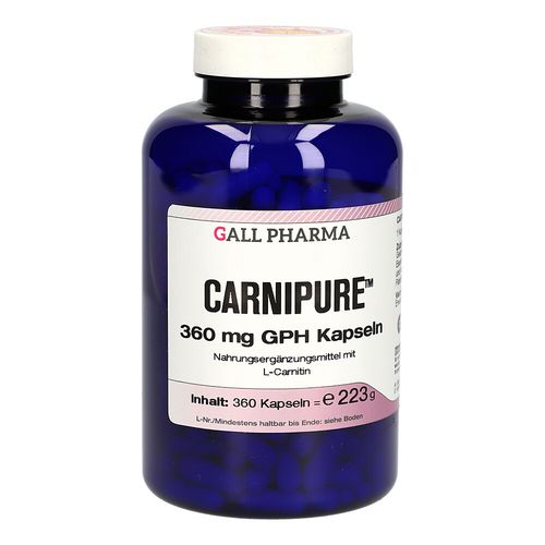 Carnipure 360 mg GPH Kapseln, 360 Stk., Hecht-Pharma GmbH