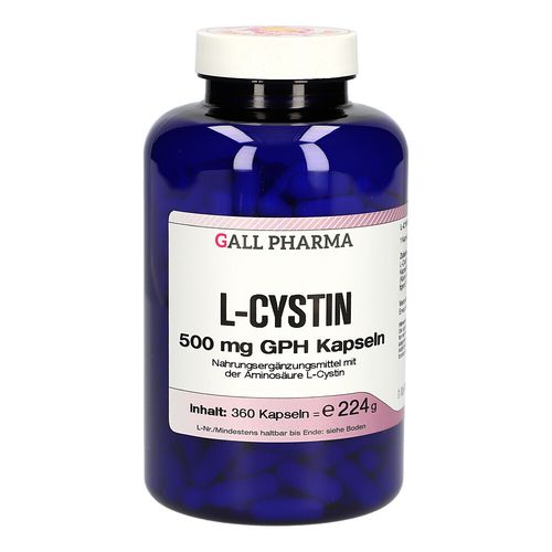 L-Cystin Kapseln 500 mg, 360 Stk., Hecht-Pharma GmbH