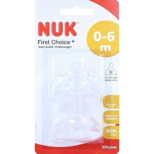 NUK First Choice+ Trinksauger SI Gr.1 S, 2 Stk., Mapa GmbH
