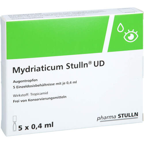 Mydriaticum Stulln UD, 5X0.4 ML, Pharma Stulln GmbH