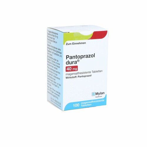 Pantoprazol dura 40mg magensaftresist. Tabletten, 100 ST, Viatris Healthcare GmbH