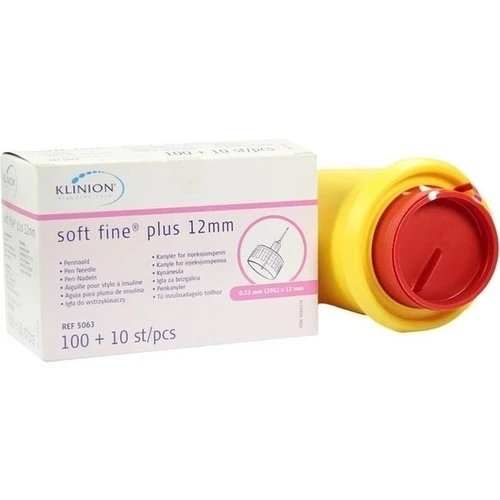 Klinion Soft fine plus 12mm 29g (0.33mm), 110 Stk., Mediq Deutschland GmbH