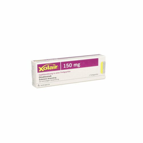 Xolair 150 mg Injektionslösung i.e. Fertigspritze, 1 Stk., Novartis Pharma GmbH