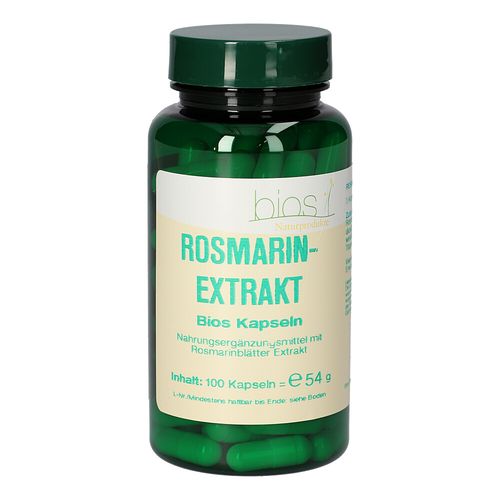 Rosmarinextrakt Bios Kapseln, 100 Stk., Bios Medical Services