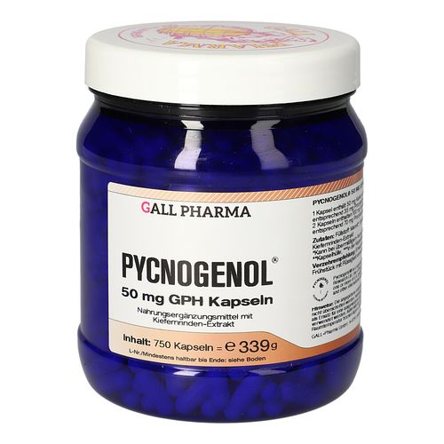 Pycnogenol 50mg GPH Kapseln, 750 Stk., Hecht-Pharma GmbH