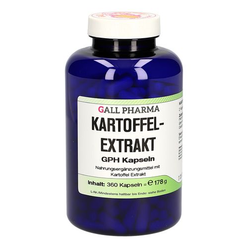 Kartoffelextrakt GPH Kapseln, 360 Stk., Hecht-Pharma GmbH