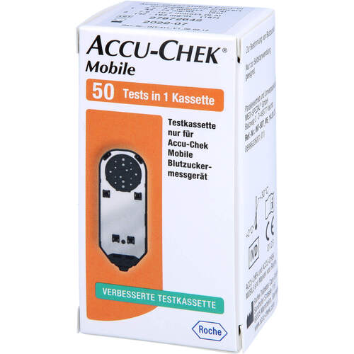 ACCU Chek Mobile Testkassette Plasma II, 50 ST, Orifarm GmbH