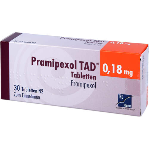 Pramipexol TAD 0.18mg Tabletten, 30 Stk., TAD Pharma GmbH