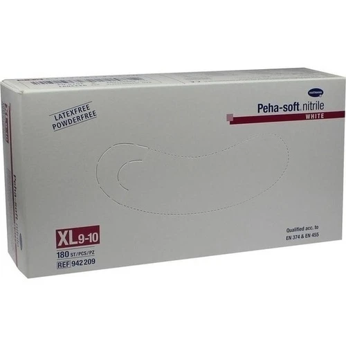 Peha-soft nitrile white Unters.handsch.XL unst.pfr, 180 Stk., Paul Hartmann AG