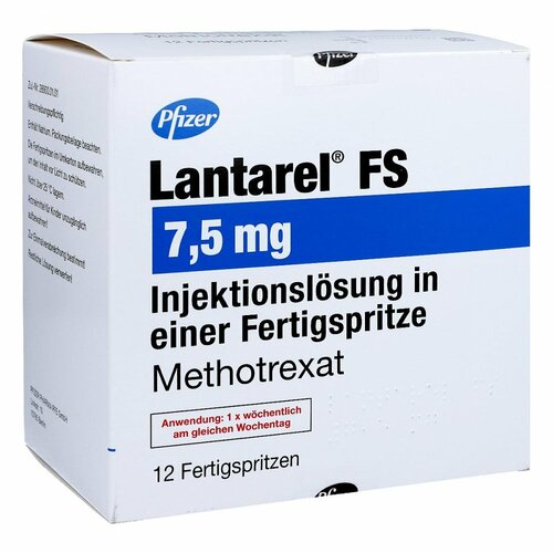 Lantarel FS 7.5mg 25mg/ml Inj.-Lsg.i.e.Fertigspr., 12 st, Pfizer Pharma GmbH