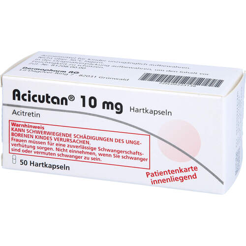 Acicutan 10mg Kapseln, 50 Stk., Dermapharm AG
