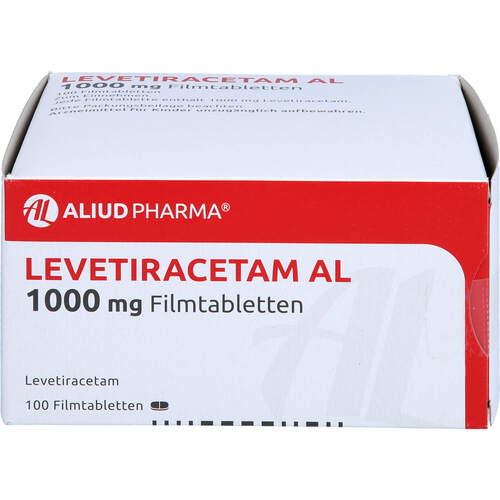 Levetiracetam AL 1000 mg Filmtabletten, 100 ST, Aliud Pharma GmbH