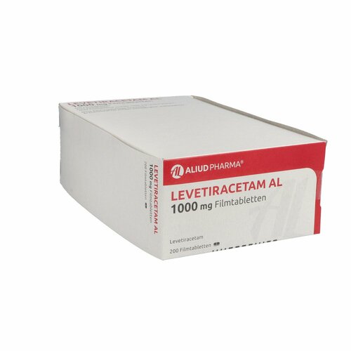 Levetiracetam AL 1000 mg Filmtabletten, 200 Stk., Aliud Pharma GmbH