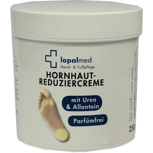 Lopalmed Hornhaut-Reduziercreme mit Urea, 250 ml, Lopal E.K. Ingo Lieberum