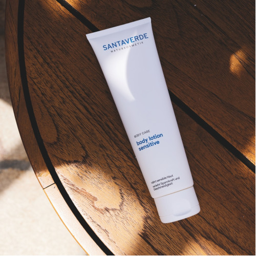 aloe vera body lotion sensitive, 150 ml, SANTAVERDE GmbH