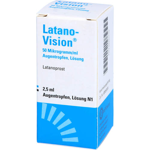 Latano-Vision 50 Mikrogramm/ml Augentropfen, 2,5 ml, Omnivision GmbH