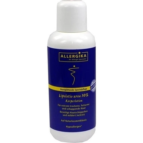 ALLERGIKA Lipolotio urea 10%, 200 ml, Allergika Pharma GmbH