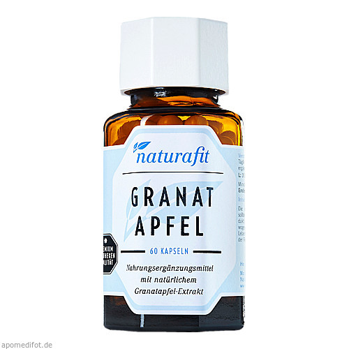 Naturafit Granatapfel, 60 ST, Naturafit GmbH