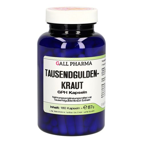 Tausendguldenkraut GPH Kapseln, 180 Stk., Hecht-Pharma GmbH